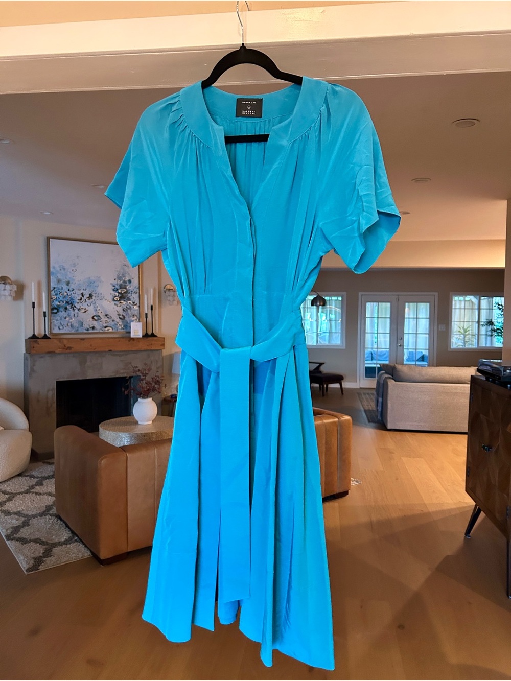 Derek Lam x Barneys New York 100% Silk Dress
